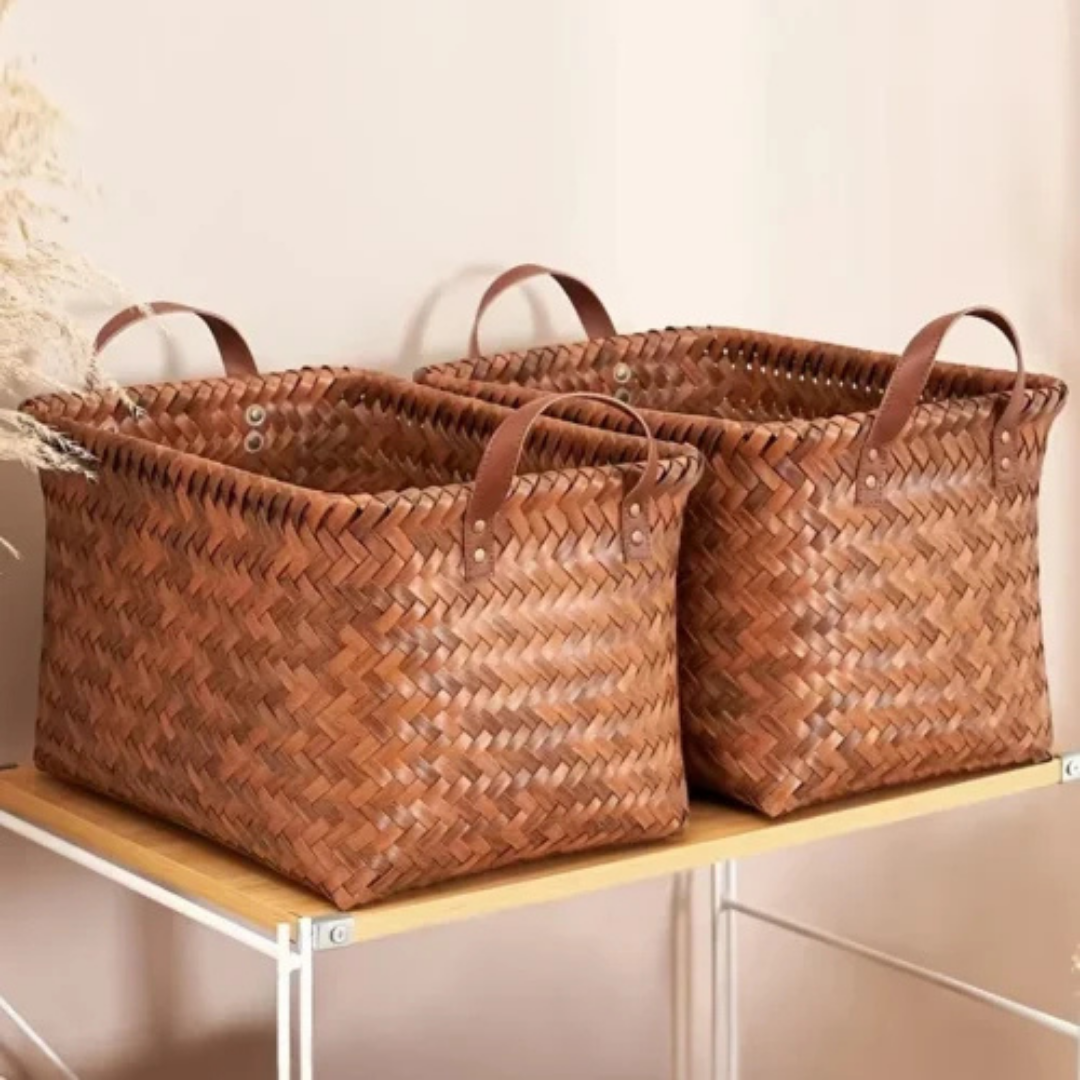 Woven Storage Basket (1 Pcs)
