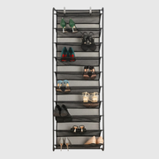 Entryway Iron Mesh Shoe Rack