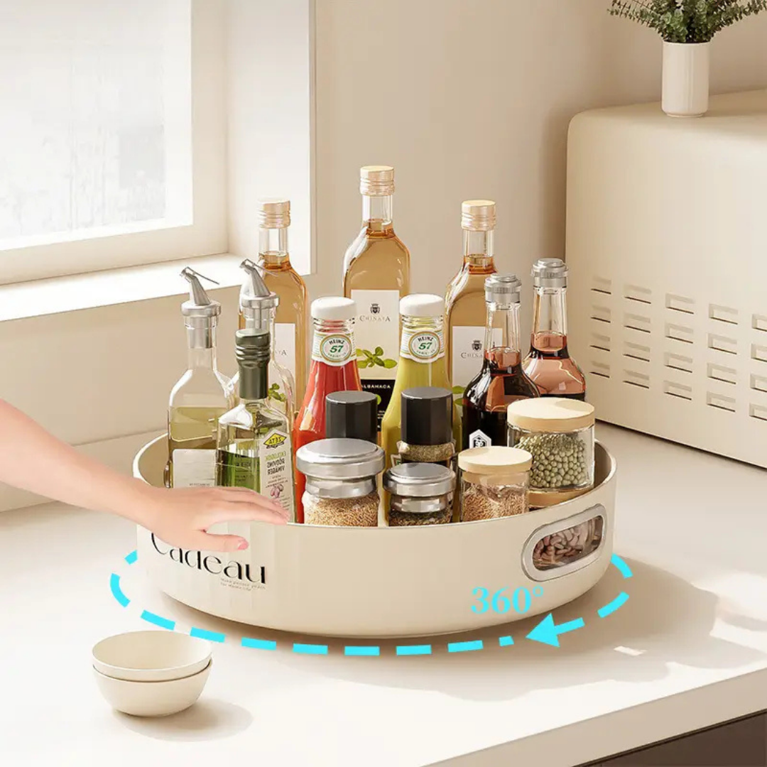 Rotating Organizer Tray