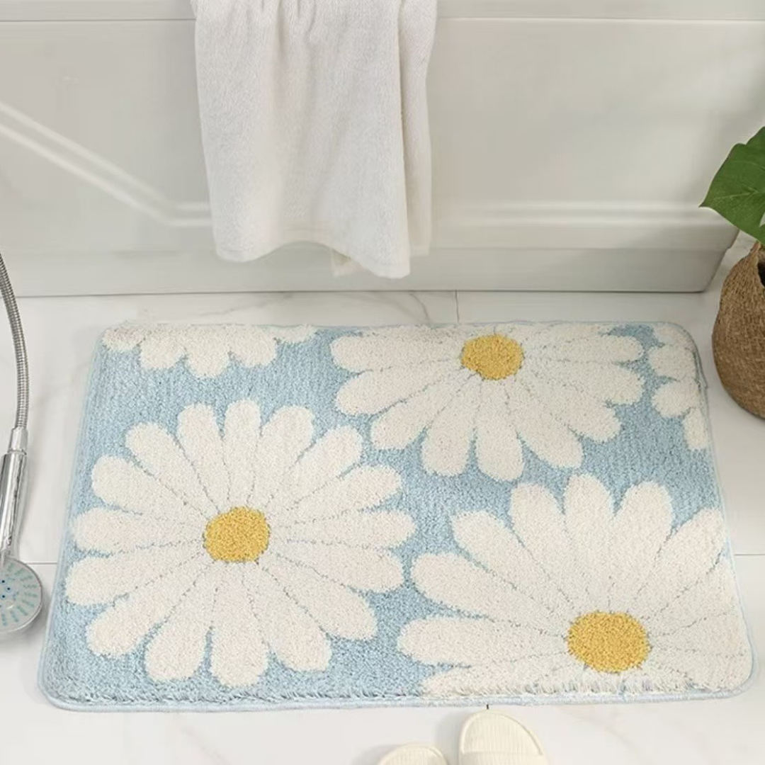 Non Slip Absorbent Mat (Floral)