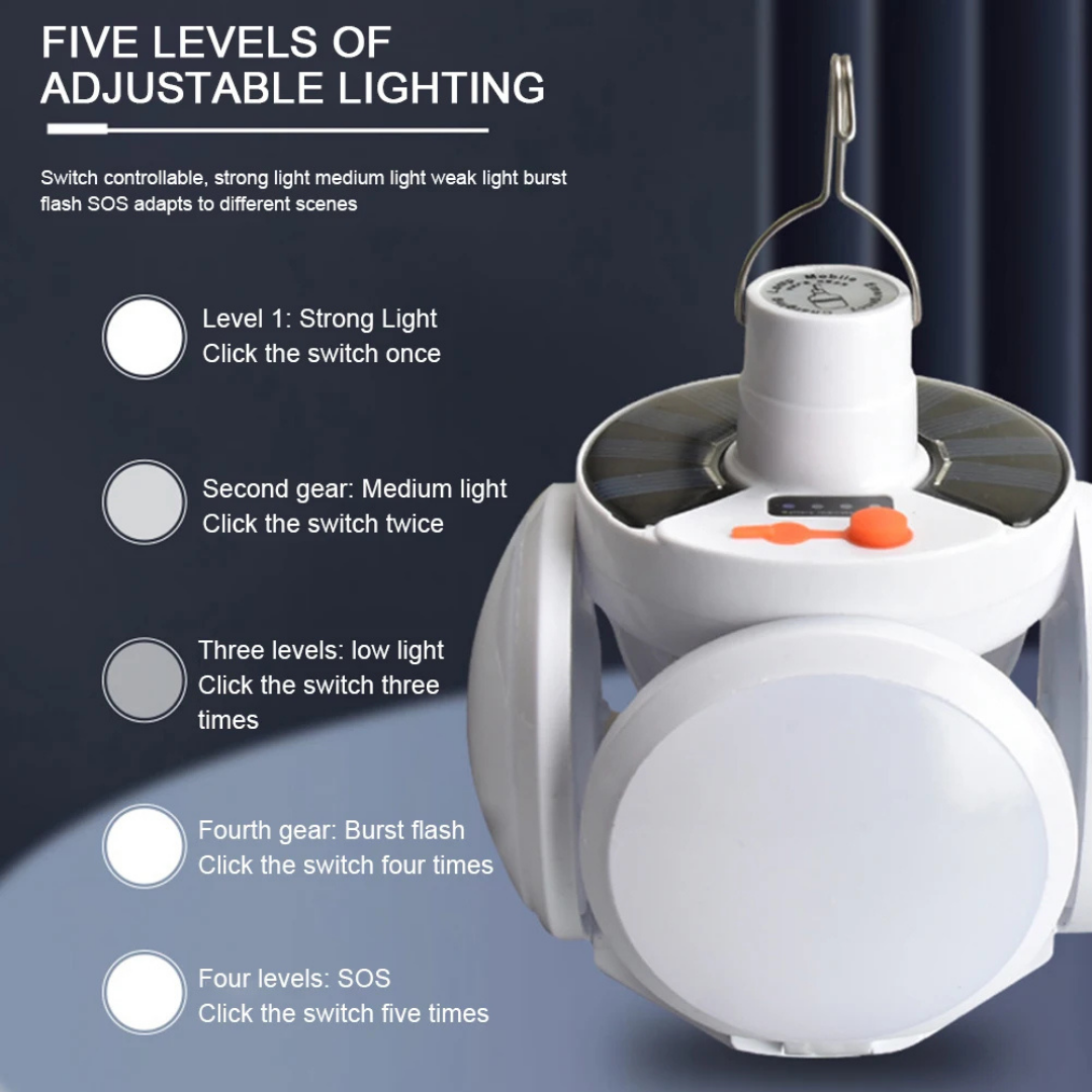 Outdoor Solar Rechargeable Lights