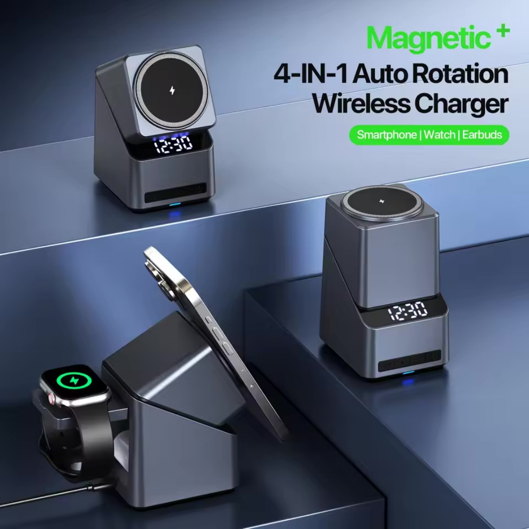 4In1 Rotating Charging Stand