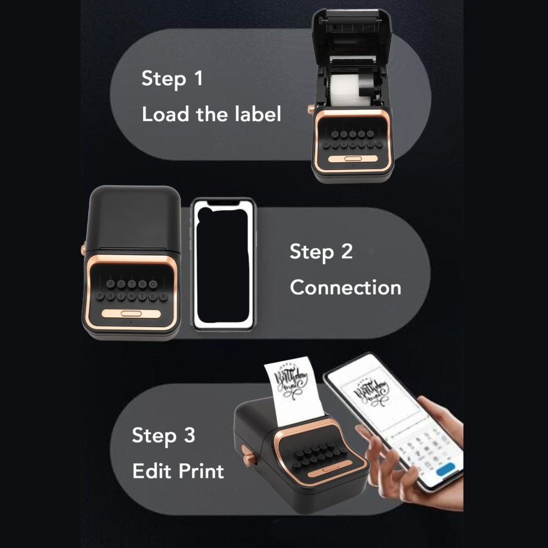 Photo Label Printer