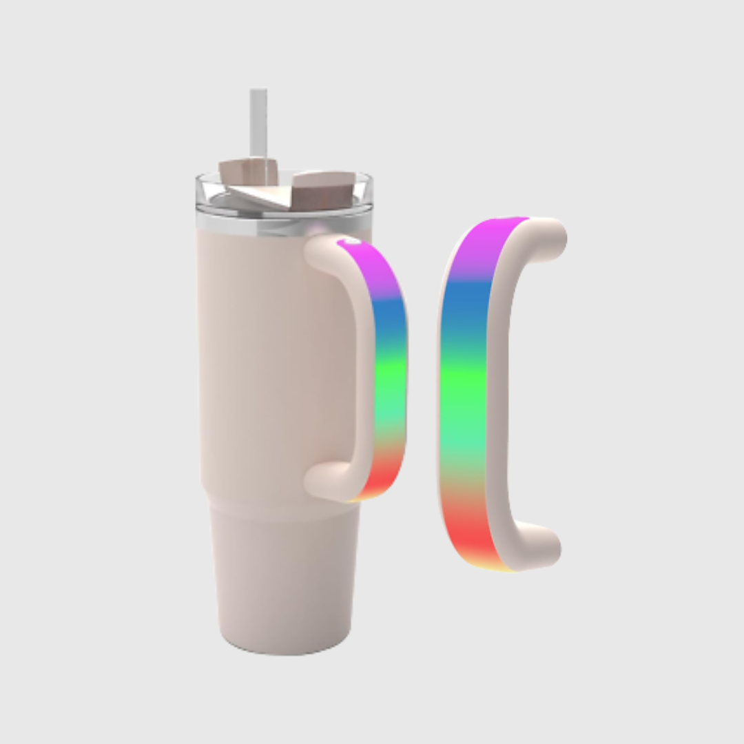 Glowing Water Bottle and Handle