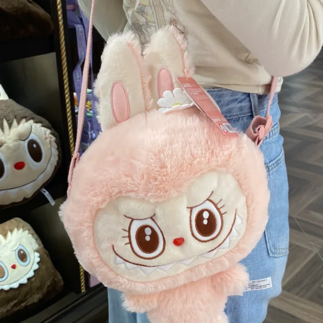 Labubu Big Head Sling Bag