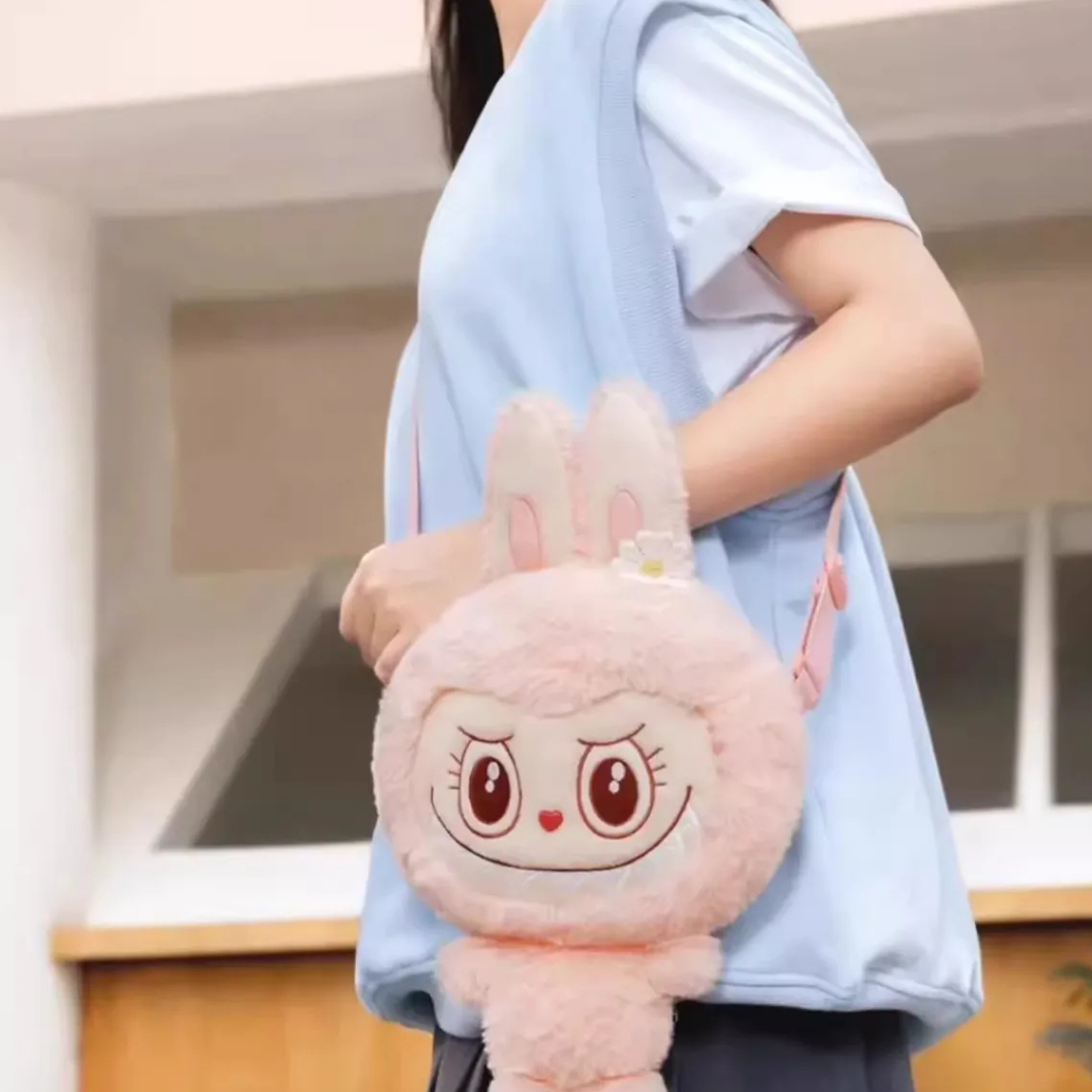 Labubu Big Head Sling Bag