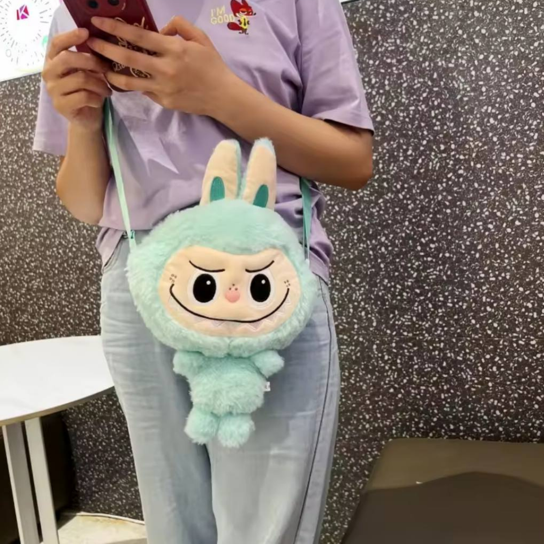 Labubu Big Head Sling Bag