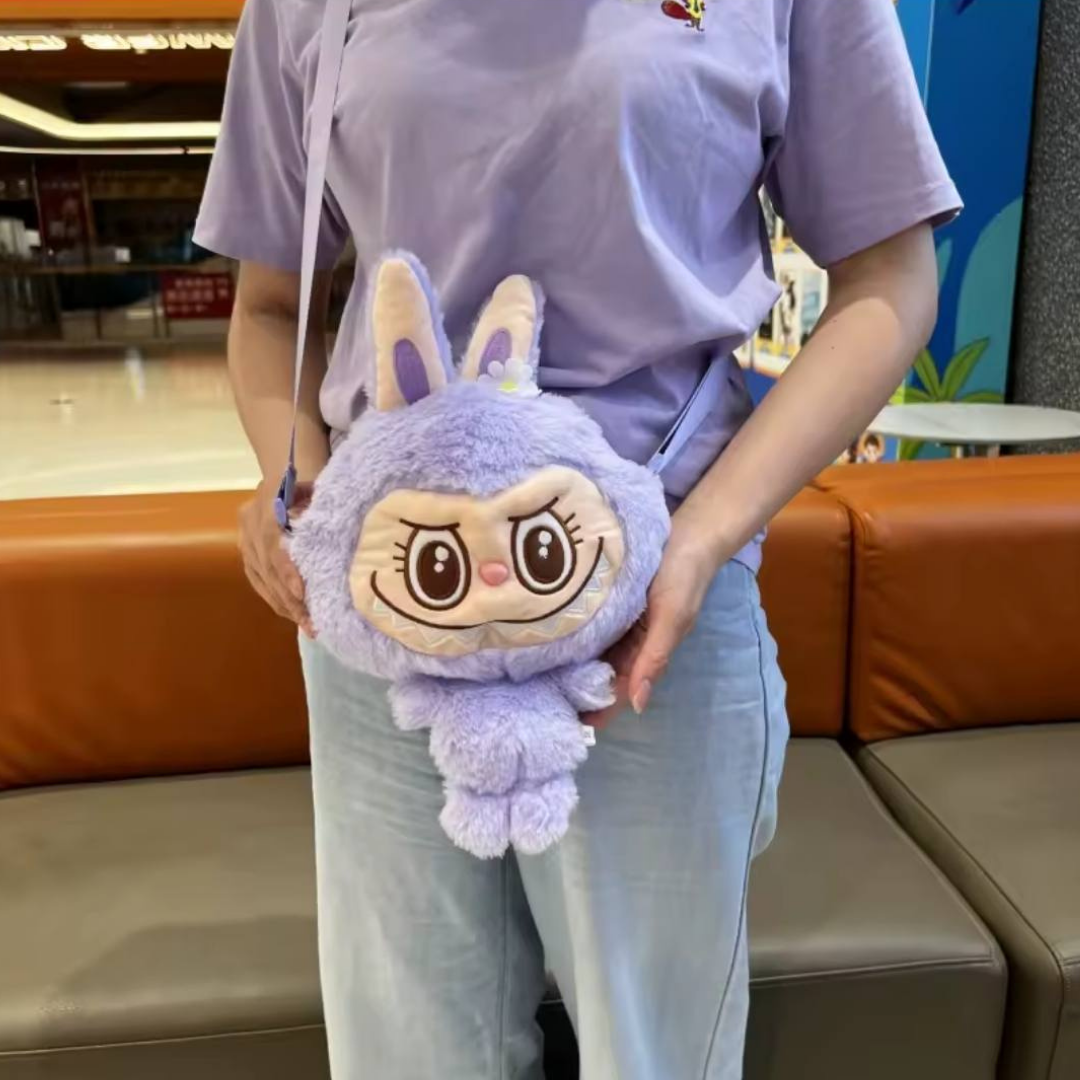 Labubu Big Head Sling Bag