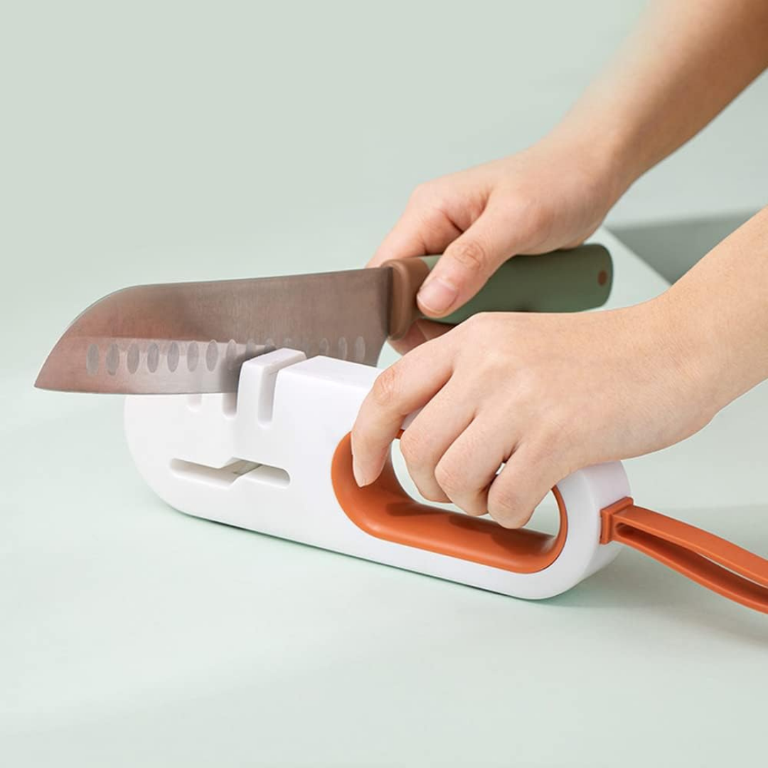 Kitchen Sharpener Four Slot Design