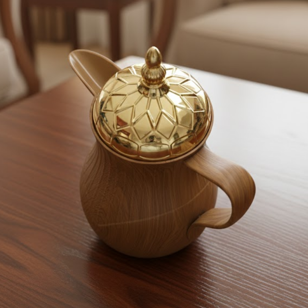 Vacuum Flask Jug 2025a 1.0l Wood Grain