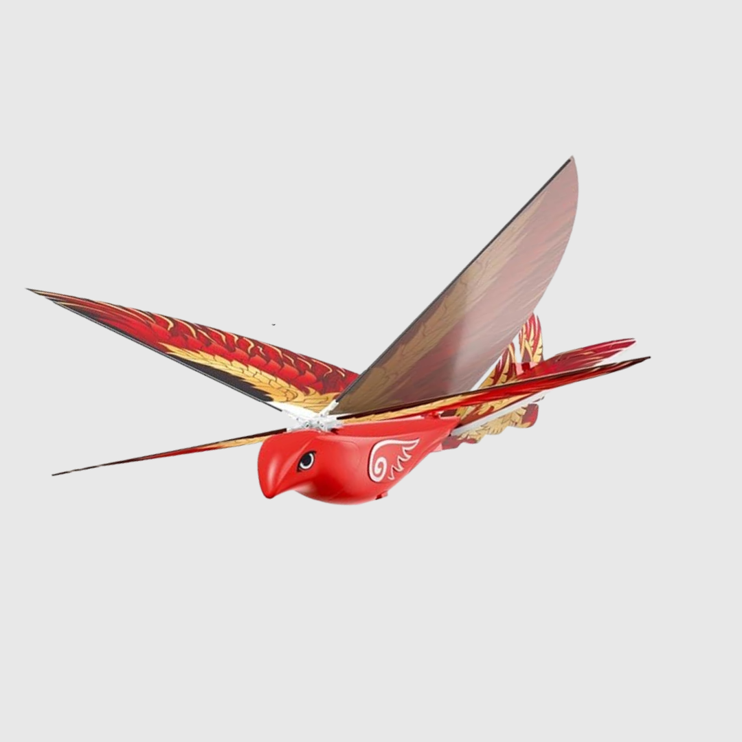 New Blue Flying Bird with Remote Control