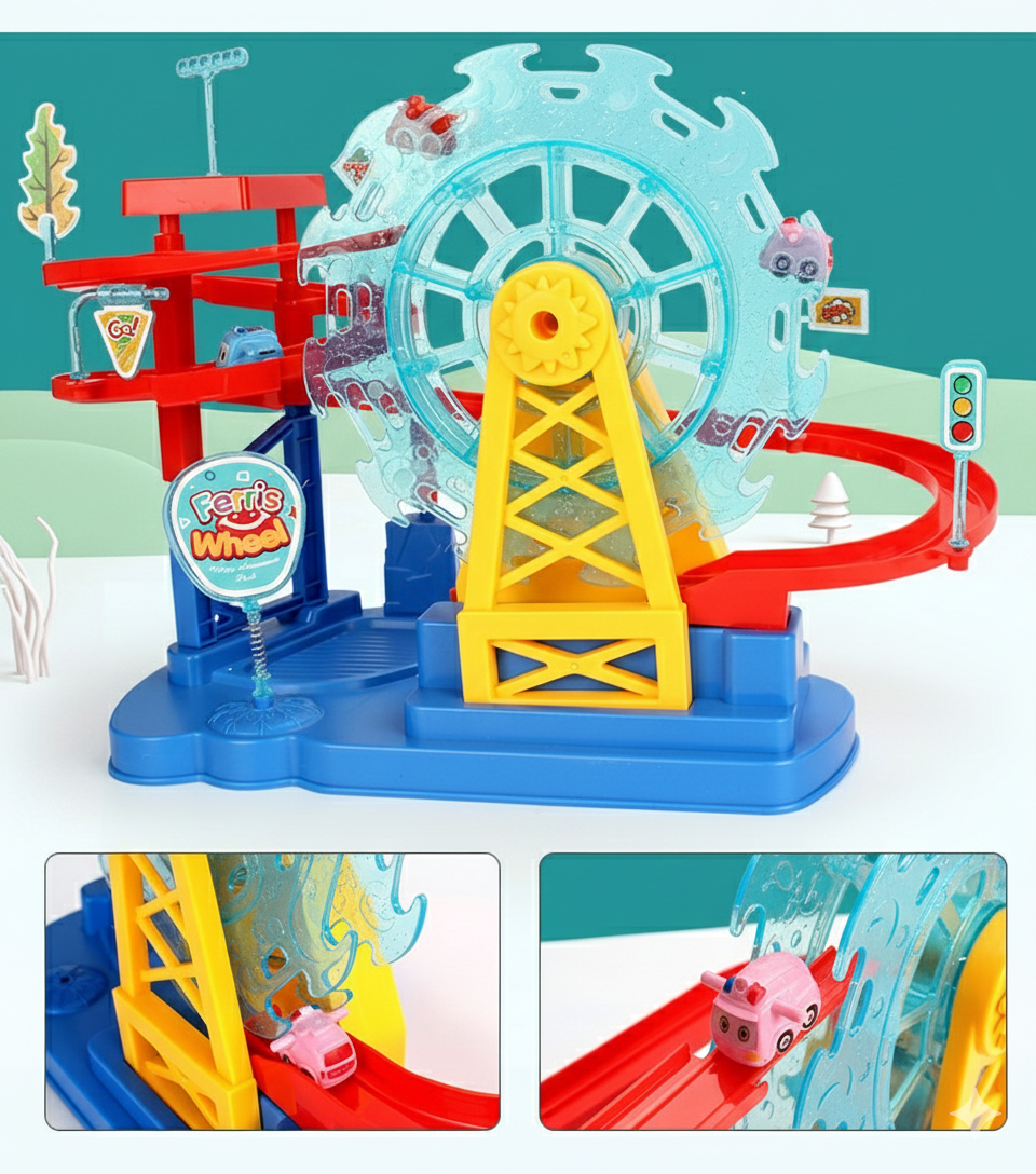 Netflix Ferris Wheel Track Slide