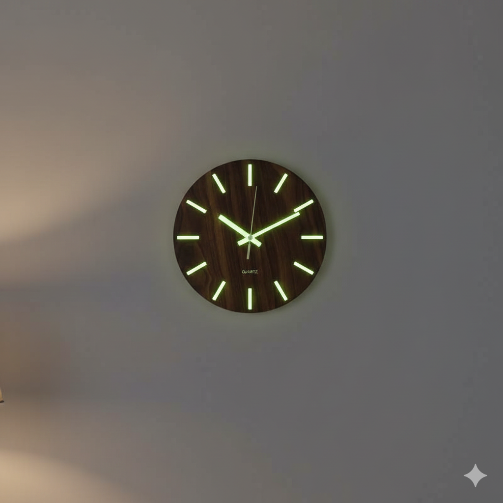 Glowing Wall Clock