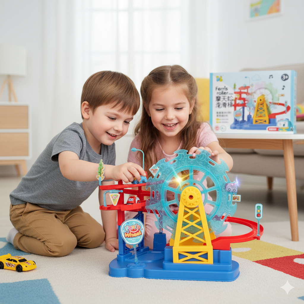 Netflix Ferris Wheel Track Slide