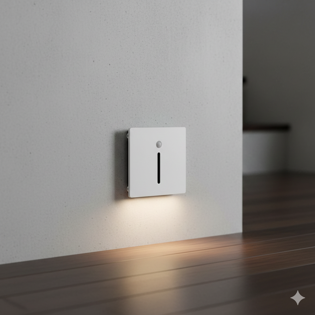 Embedded Magnetic Footlight
