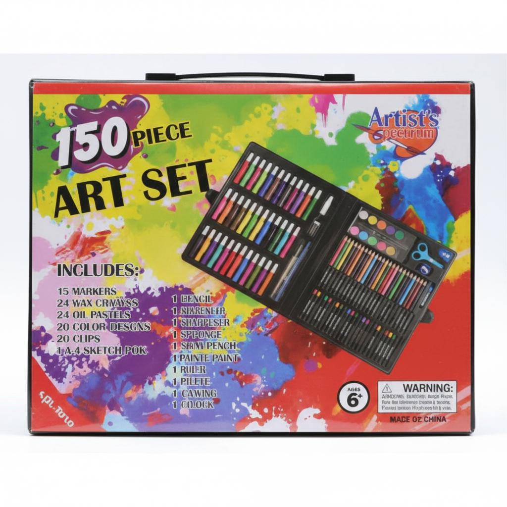 150 Pcs Kids Watercolor Pencils