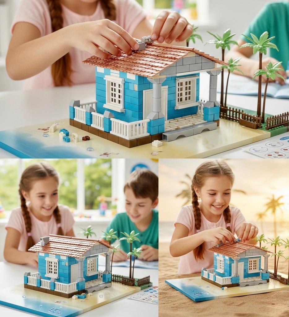 267 Pcs Kids DIY Construction Toys