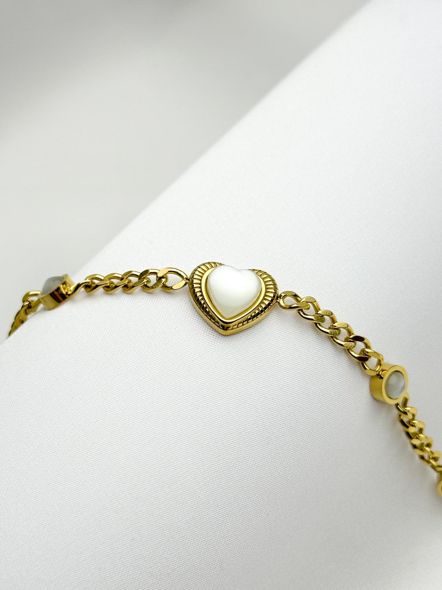 Pulsera VIDA | Dije de corazón