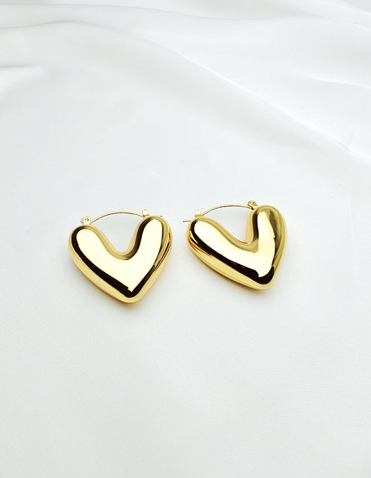 Pendientes SOULMATES | chapado en oro 18k