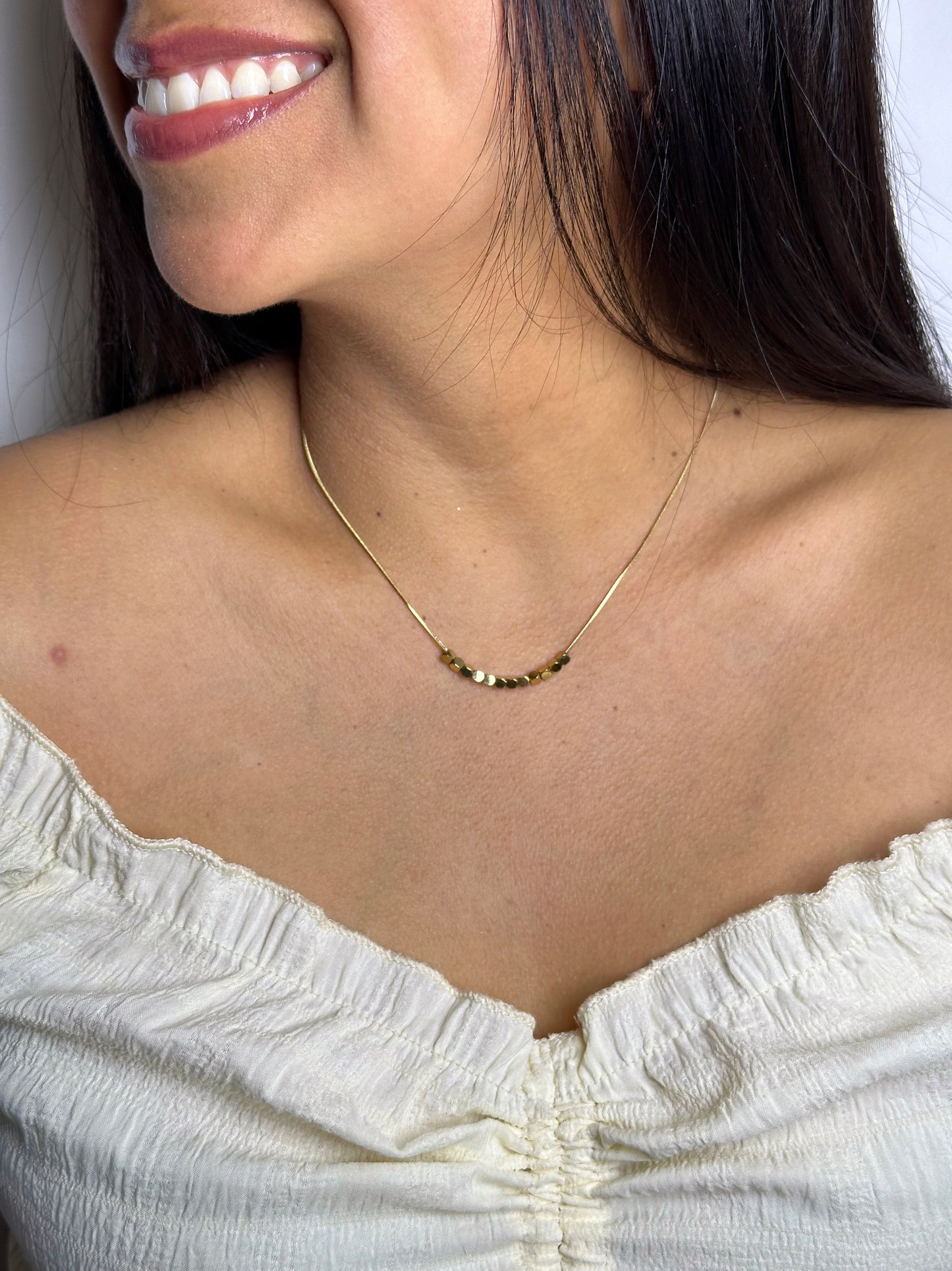 Collar EQUILIBRIO | Acero inoxidable enchapado en oro 18k