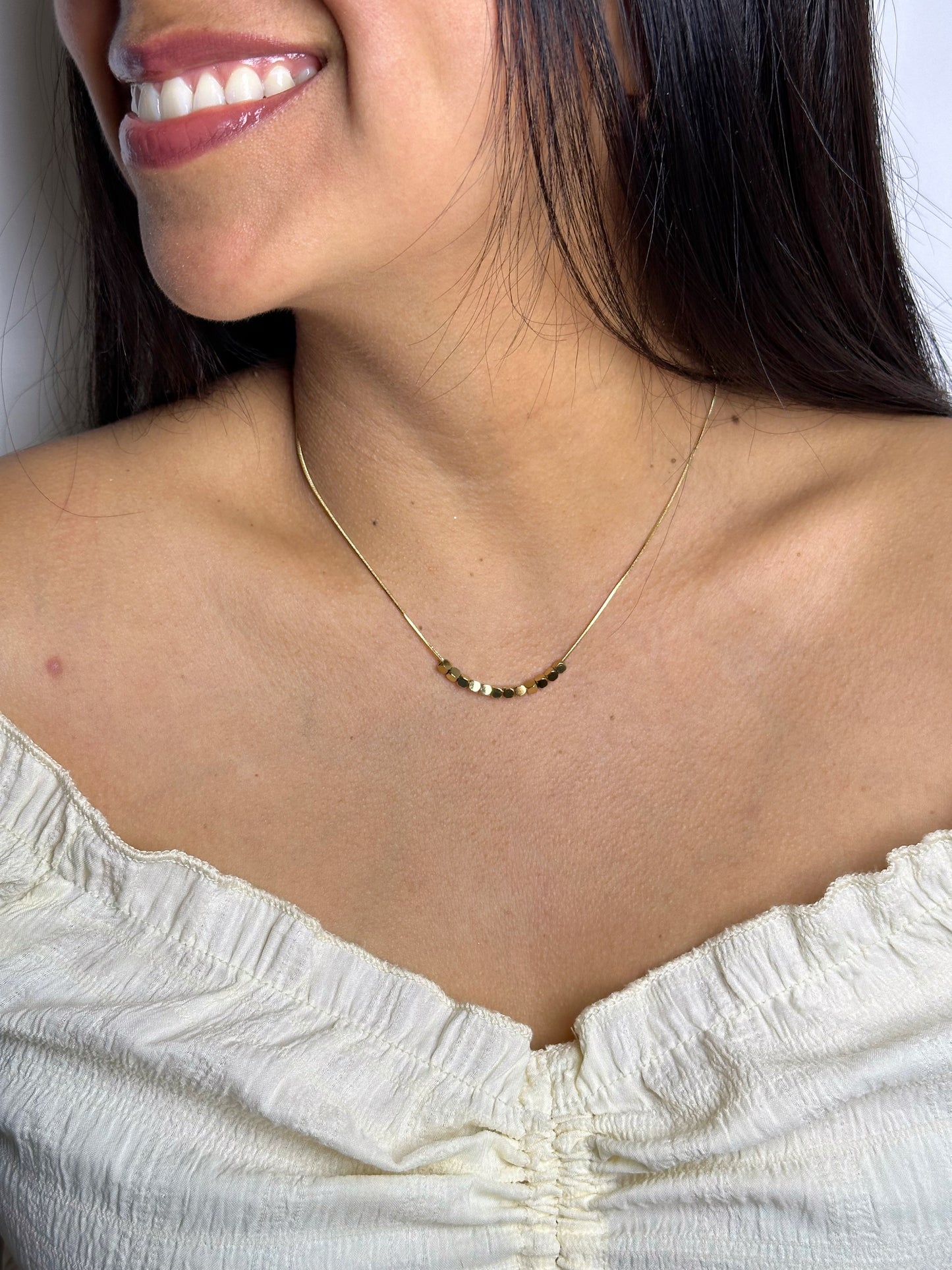 Collar EQUILIBRIO | Acero inoxidable enchapado en oro 18k