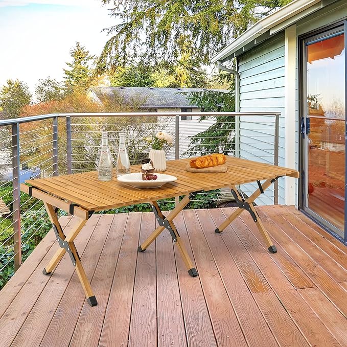 Wooden Camping Table