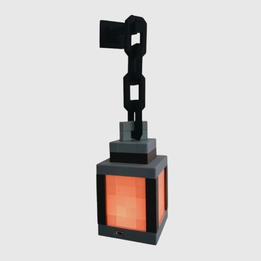 Pixelated Lantern Night