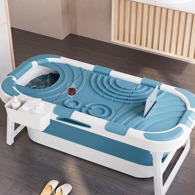 Foldable Bathtub with Lid