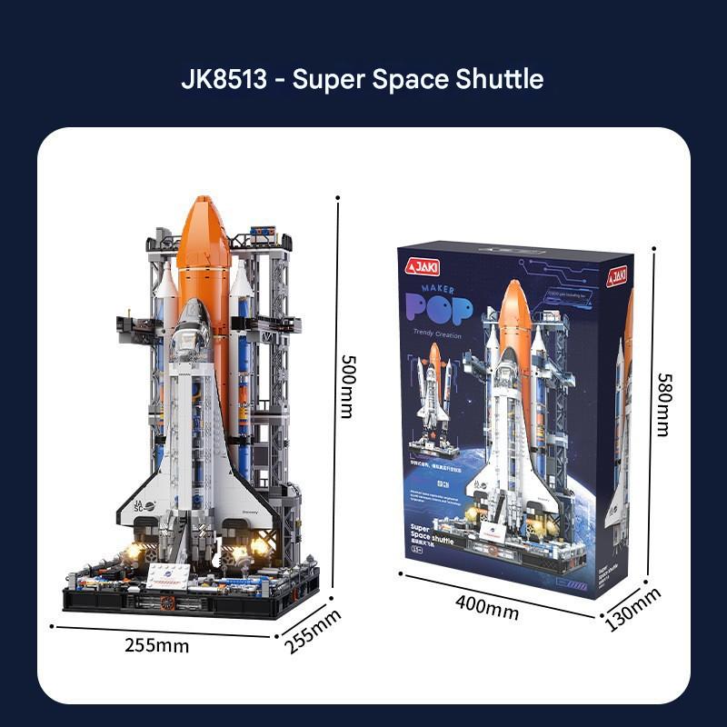 Puzzle Building Blocks Space Shuttle