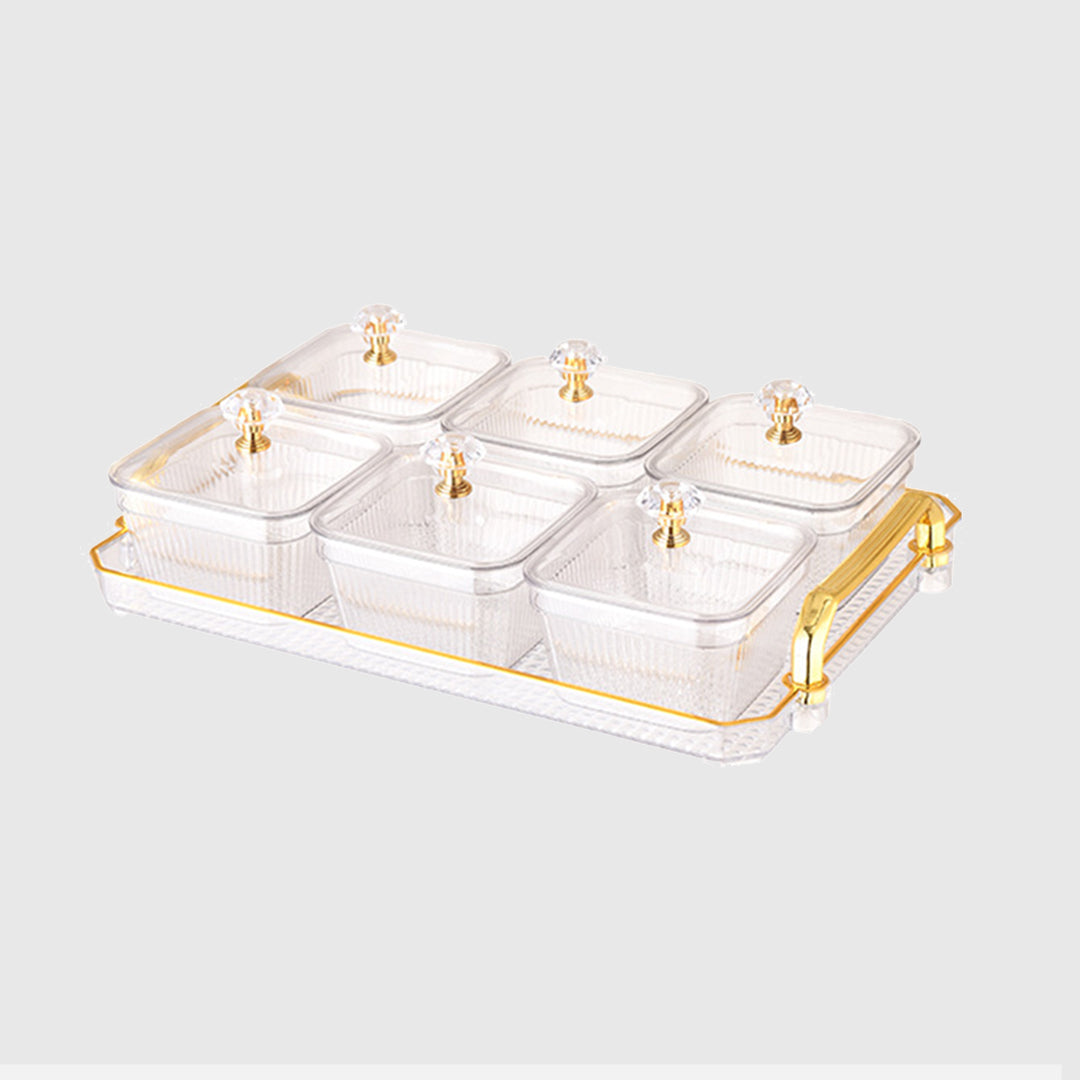Snack Tray 6 Compartment