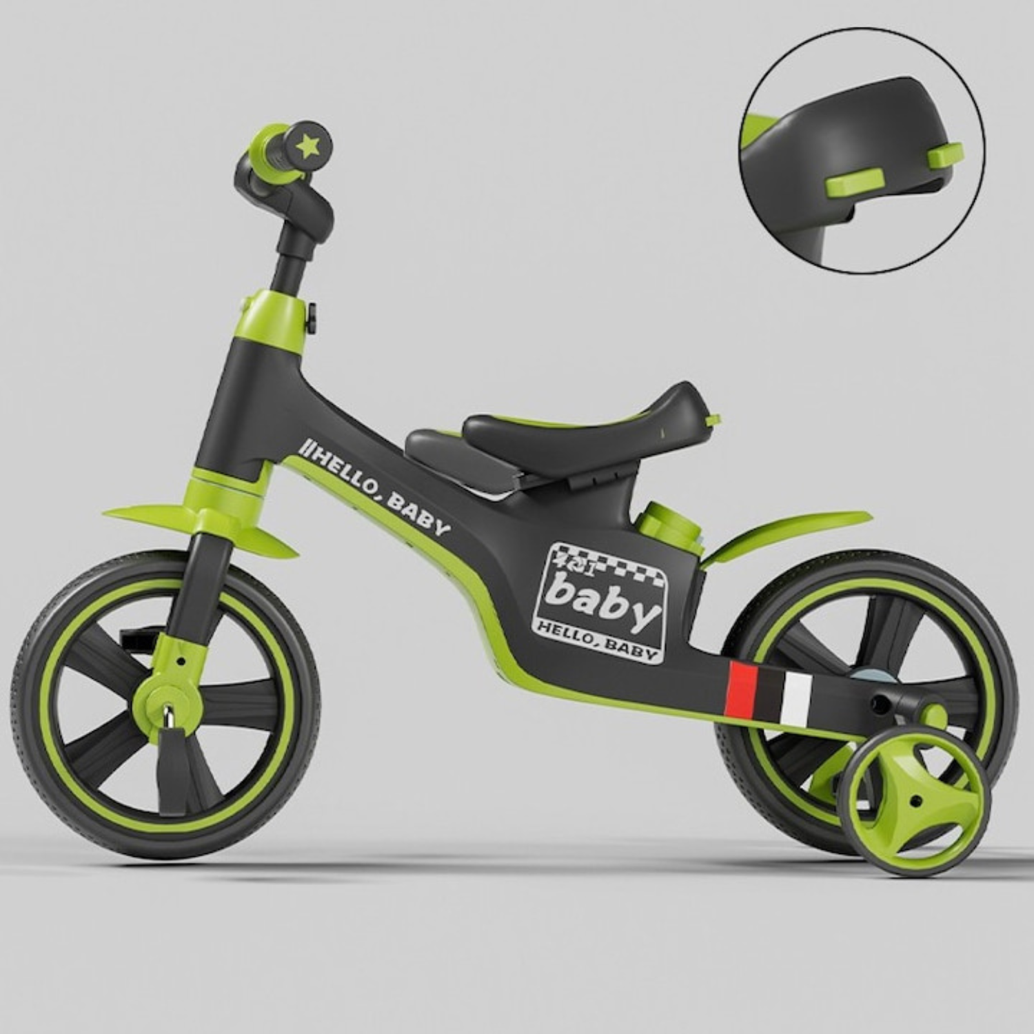 4In1 Push Tricycle