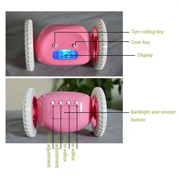 Runaway Alarm Clock