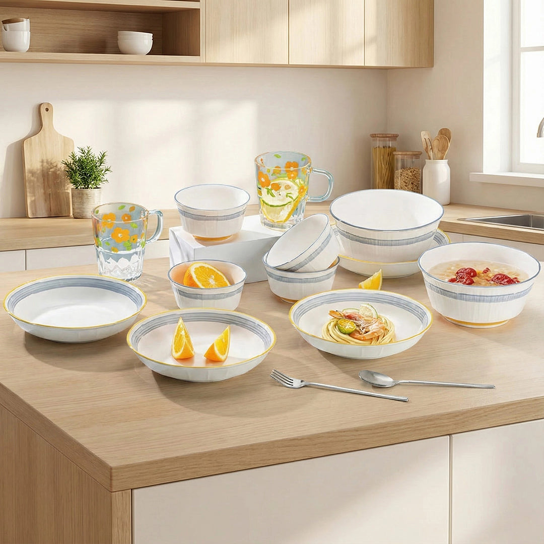 New Bone China 12-Piece Set
