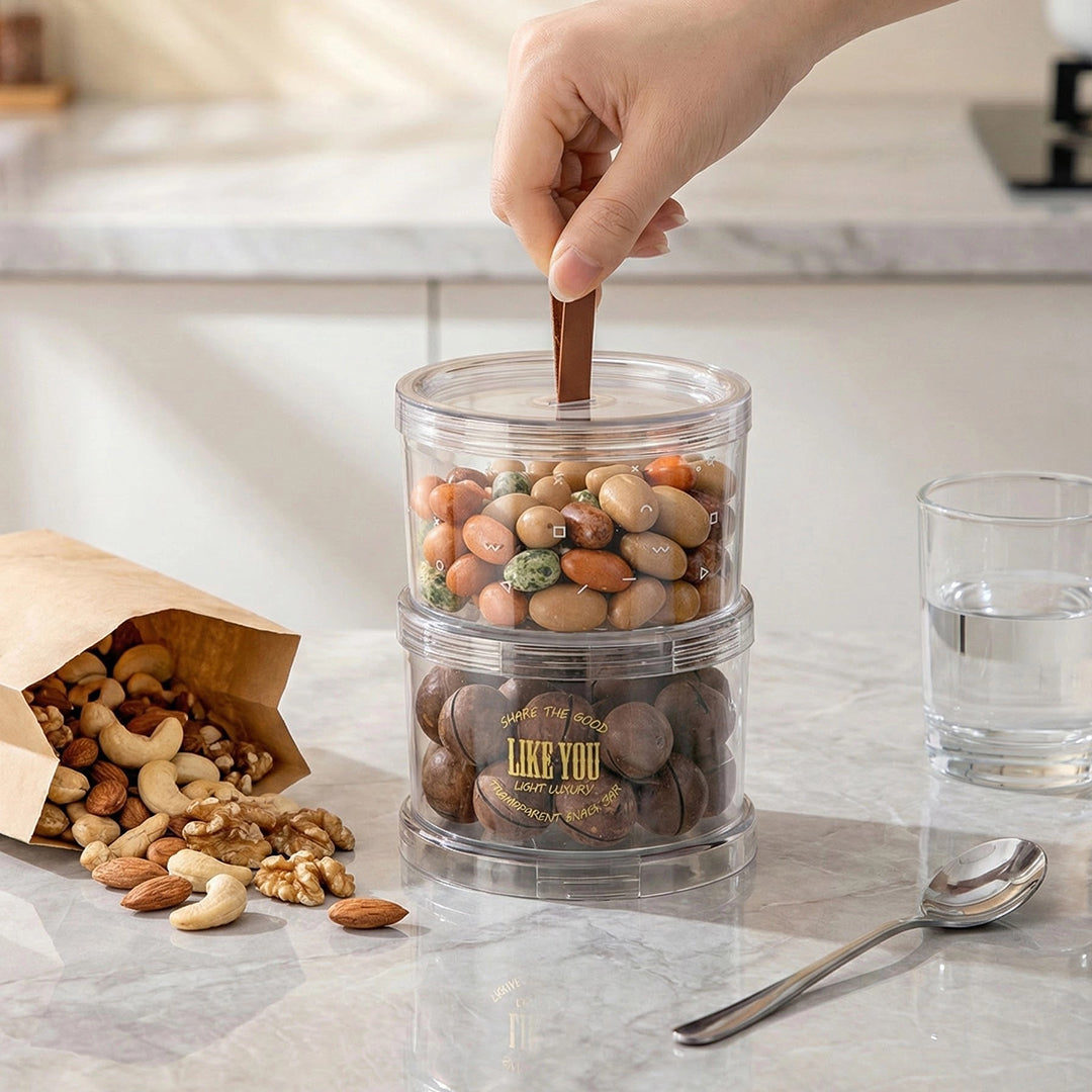 Portable Snack 2 Pots