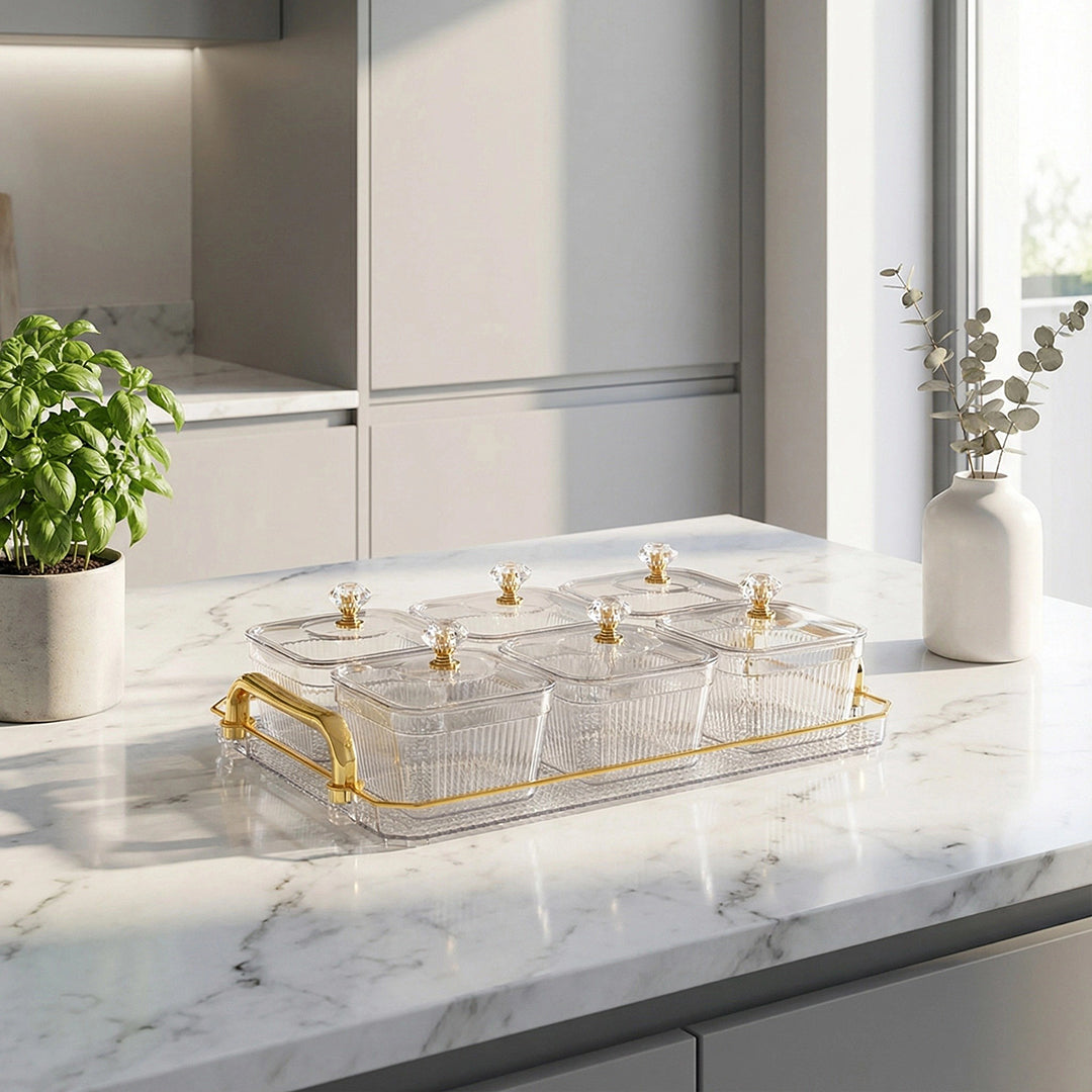 Snack Tray 6 Compartment