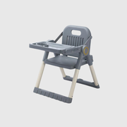 Folding dining chair with low legs