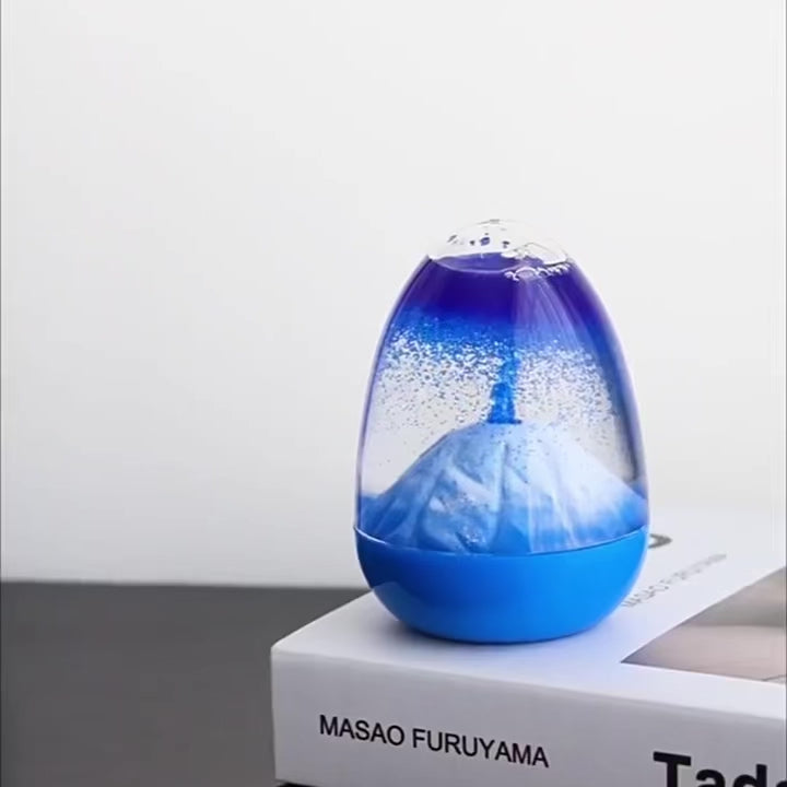 Load video: Anti-stress Volcanic Hourglass