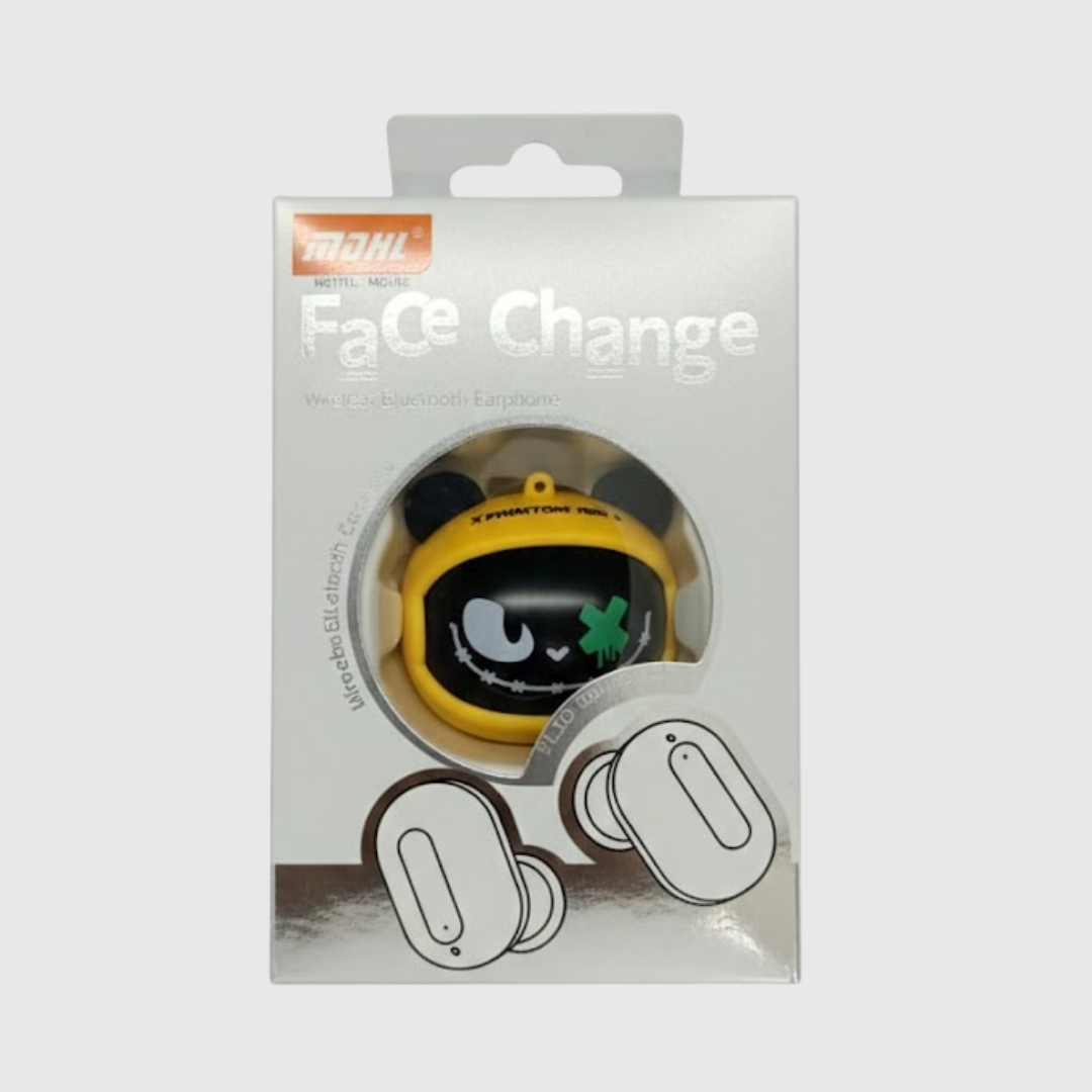 Face Change Wireless Bluetooth Earphone